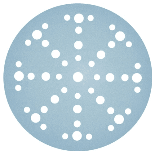 150mm Hook and Loop 80 Grit 48 Holes Abrasive Granat D150 Sanding Disc, Aluminum Oxide (10/Pack)