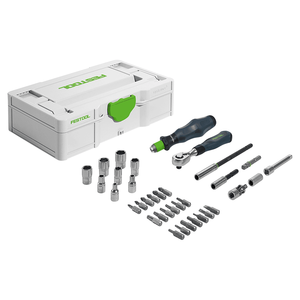 37 Piece Ratchet Set with Systainer