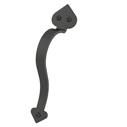 188mm Spade Handle Pull, Matte Black