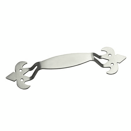 205mm Fleur-de-lys Handle Pull, Oil Rubbed Bronze