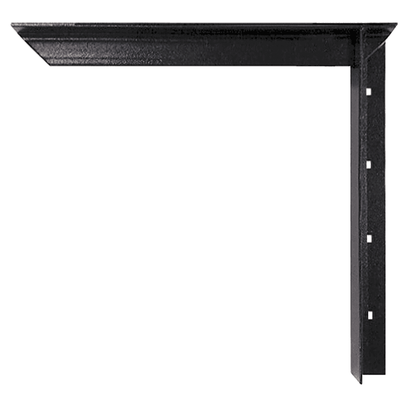 21" Concealed Bracket, Black White