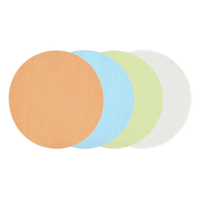 11" A35 Grit Hook & Loop No Holes Abrasive Disc, Aluminum Oxide on Film