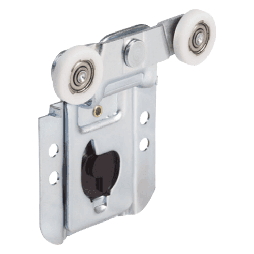 Top Line Grant 6350 2-3/4" Steel Carrier with 2-Nylon Wheel, Zinc Plated