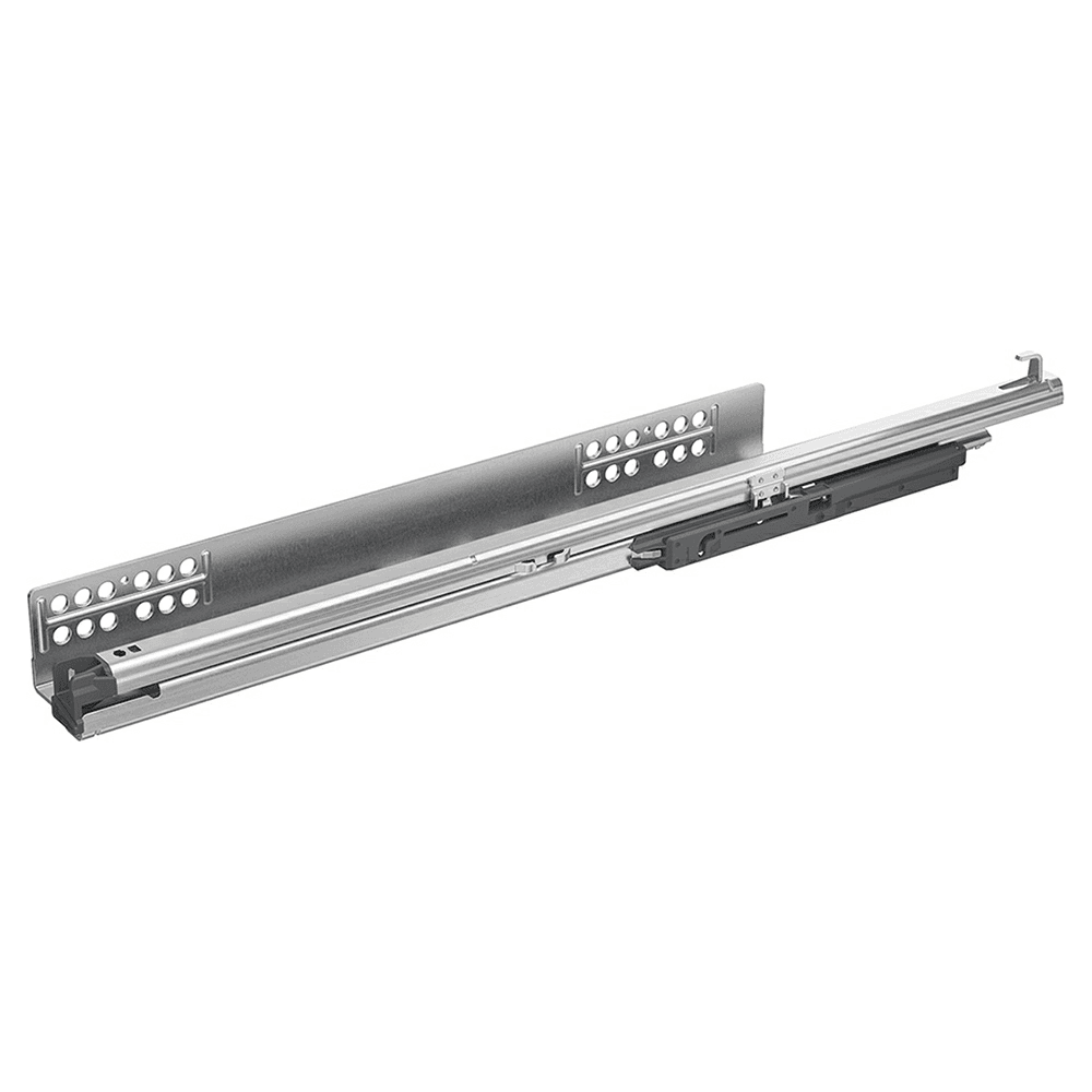 Quadro YOU IW21 Left Drawer Slide with 90lb Capacity, Full Extension, Undermount, Soft-Closing, 550mm