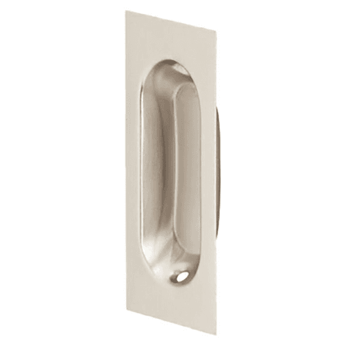3-1/8" Flush Pull, Satin Nickel