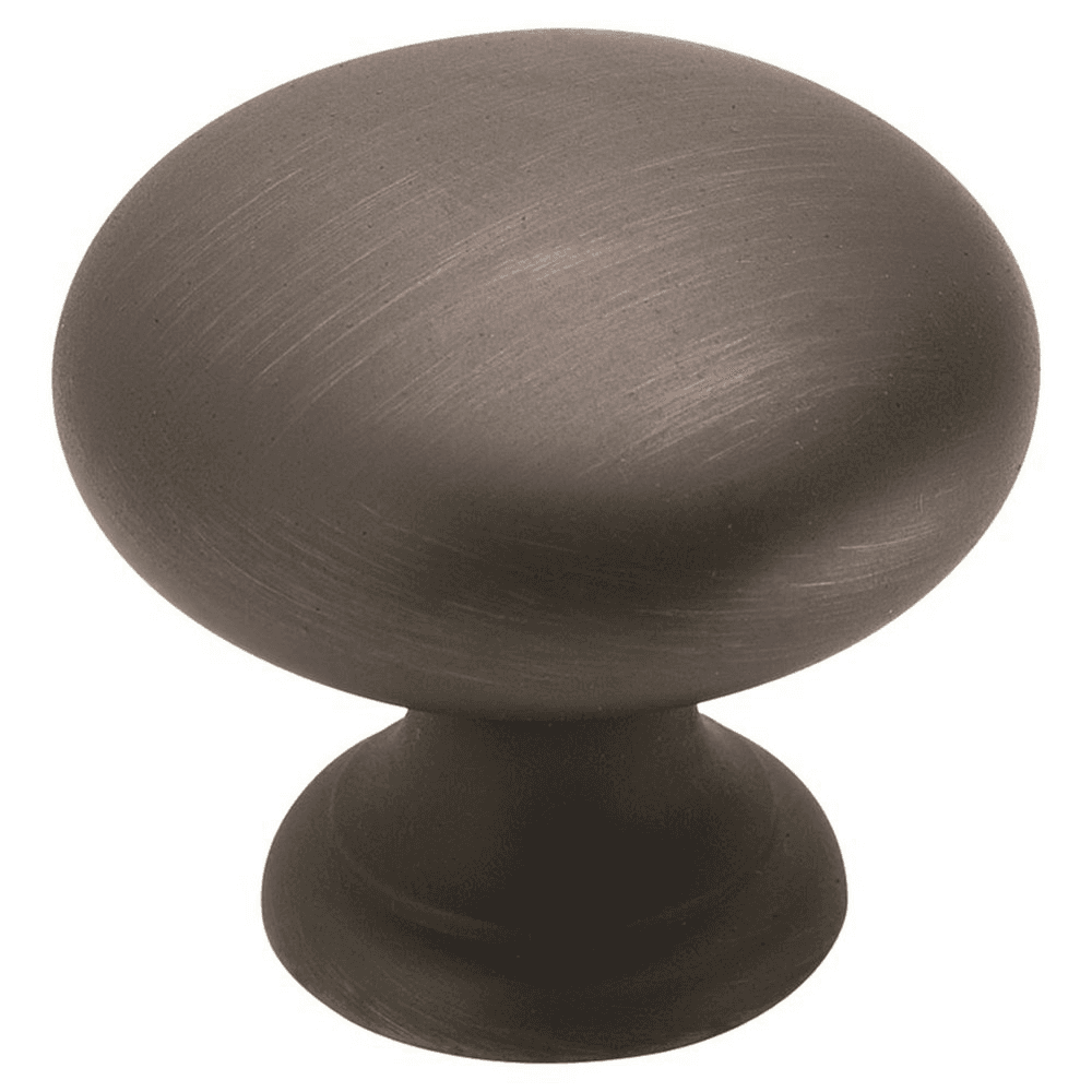 30.2mm Round Knob with 1-1/8" Screw, Oil-Rubbed Bronze