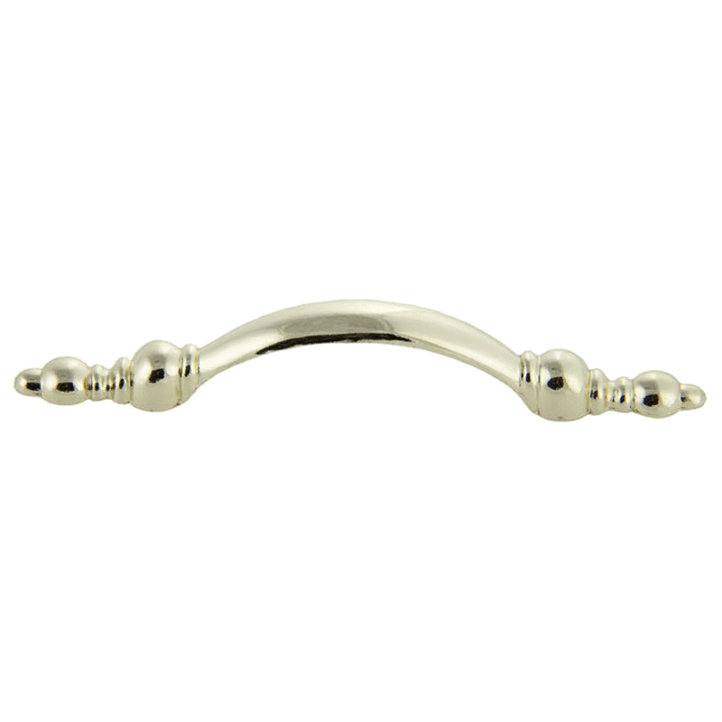 3" Traditional Handle Pull, Polished Brass, 128mm Length