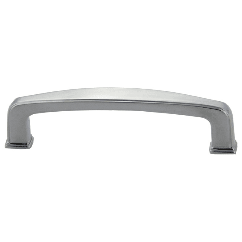 96mm Charlotte Deco Handle Pull, Polished Chrome