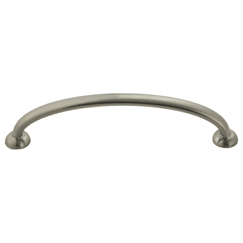 128mm Modern Deco Arch Pull, Satin Nickel