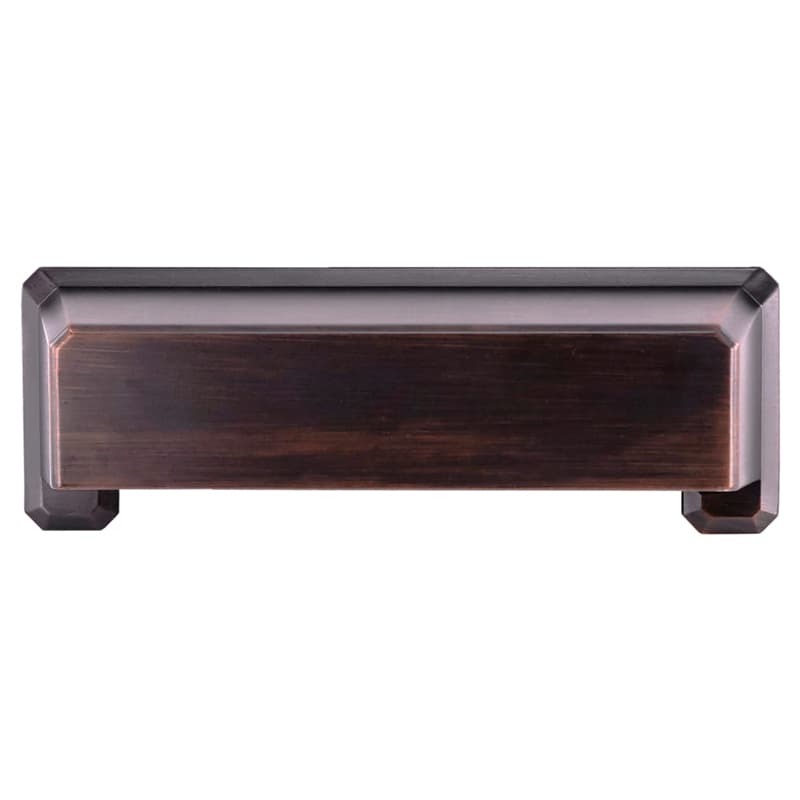96mm Charleston Cup Pull, Oil-Rubbed Bronze