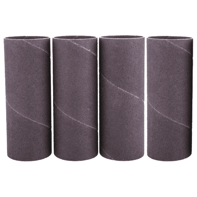 5-1/2" x 1-1/2" 60 Grit Aluminum Oxide Sanding Sleeves (4-Pack)