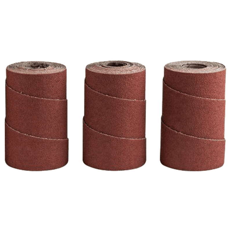 22" 100 Grit Aluminum oxide Ready-to-Wrap Abrasive Sandpaper (3-Pack)