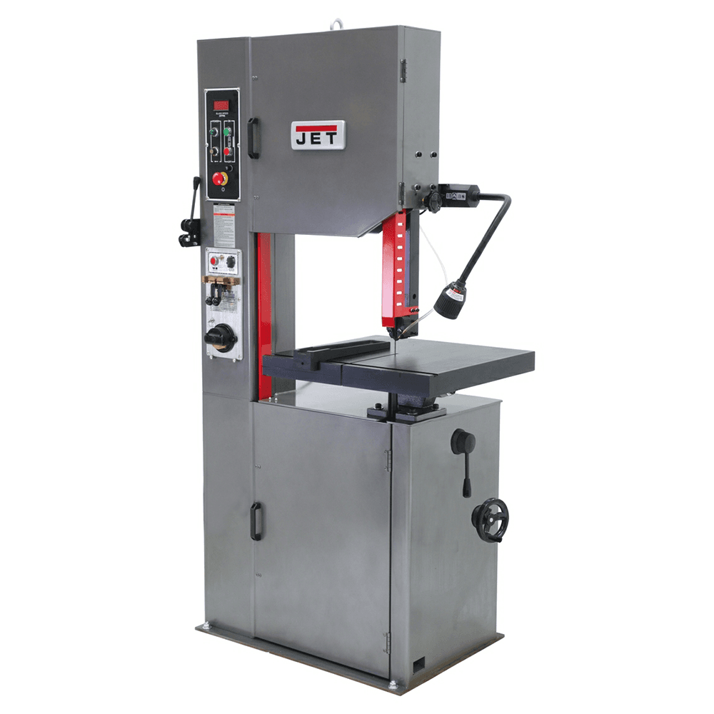 Jet Tools VBS-1610 16" x 2 HP Vertical Band Saw, 3 Phase/460V