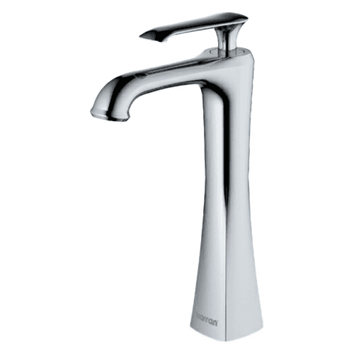 Woodburn Single-Handle Vessel Bathroom Faucet with Pop-Up Drain, Chrome