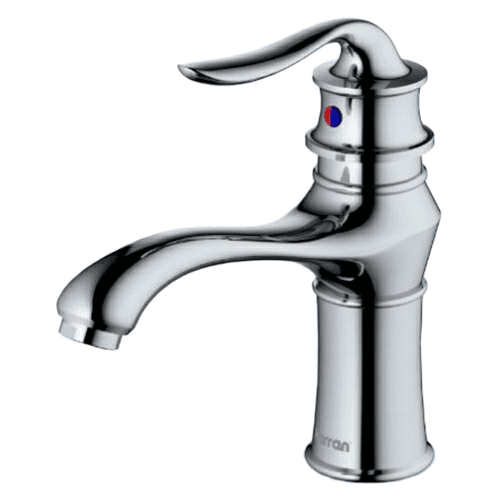 Dartford Single-Handle Basin Bathroom Faucet with Pop-up Drain, Chrome