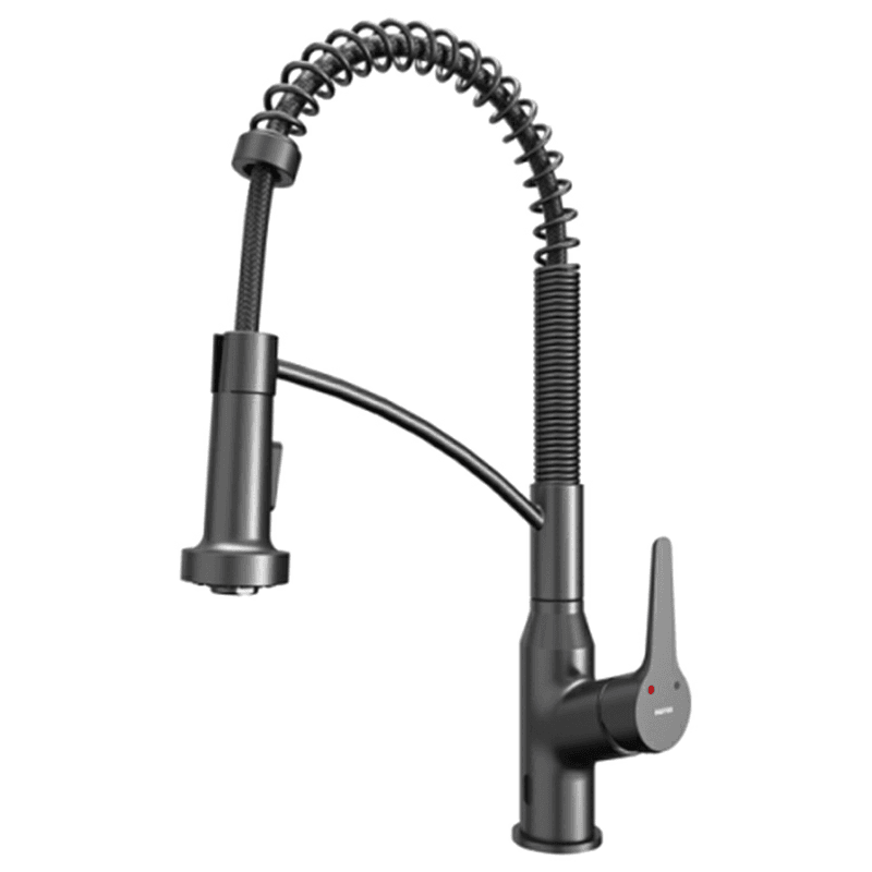 Alston Touchless Single-Handle Pull-Down Sprayer Kitchen Faucet, Gunmetal Gray