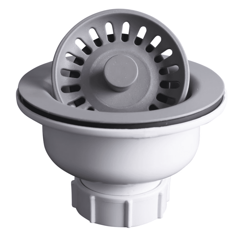 3-1/2" Quartz Strainer Basket, Gray