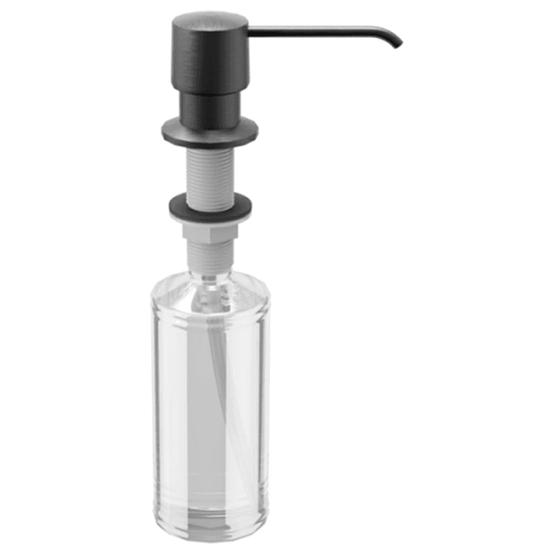 11-1/2" Kitchen Soap/Lotion Dispenser, Gunmetal Gray