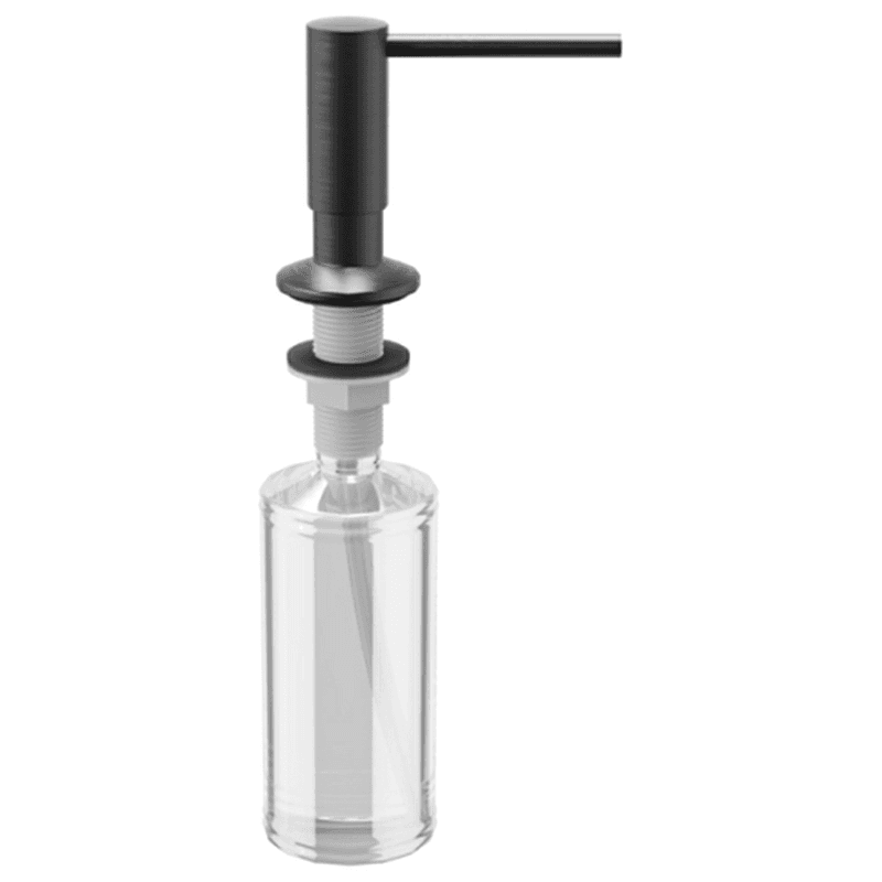 12-1/4" Kitchen Soap/Lotion Dispenser, Gunmetal Gray