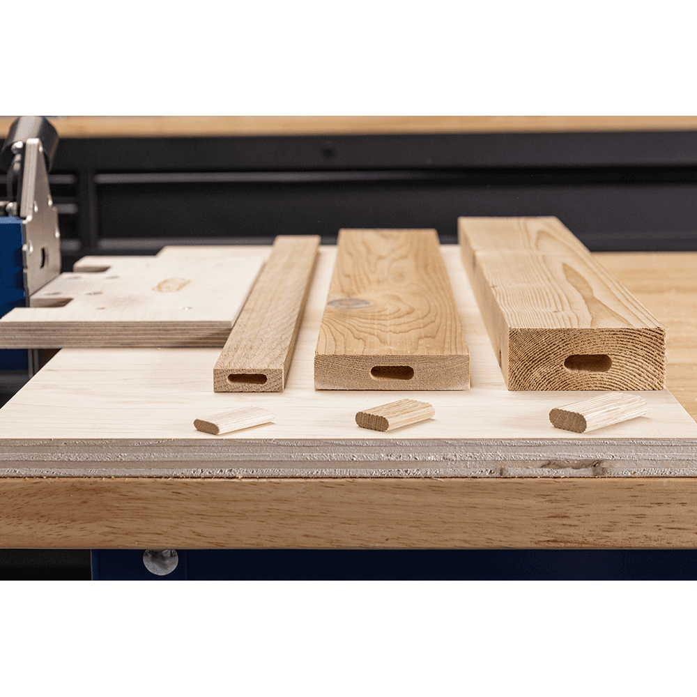 MortiseMate 8mm x 22mm x 1-1/2" Loose Tenons, Pack of 50