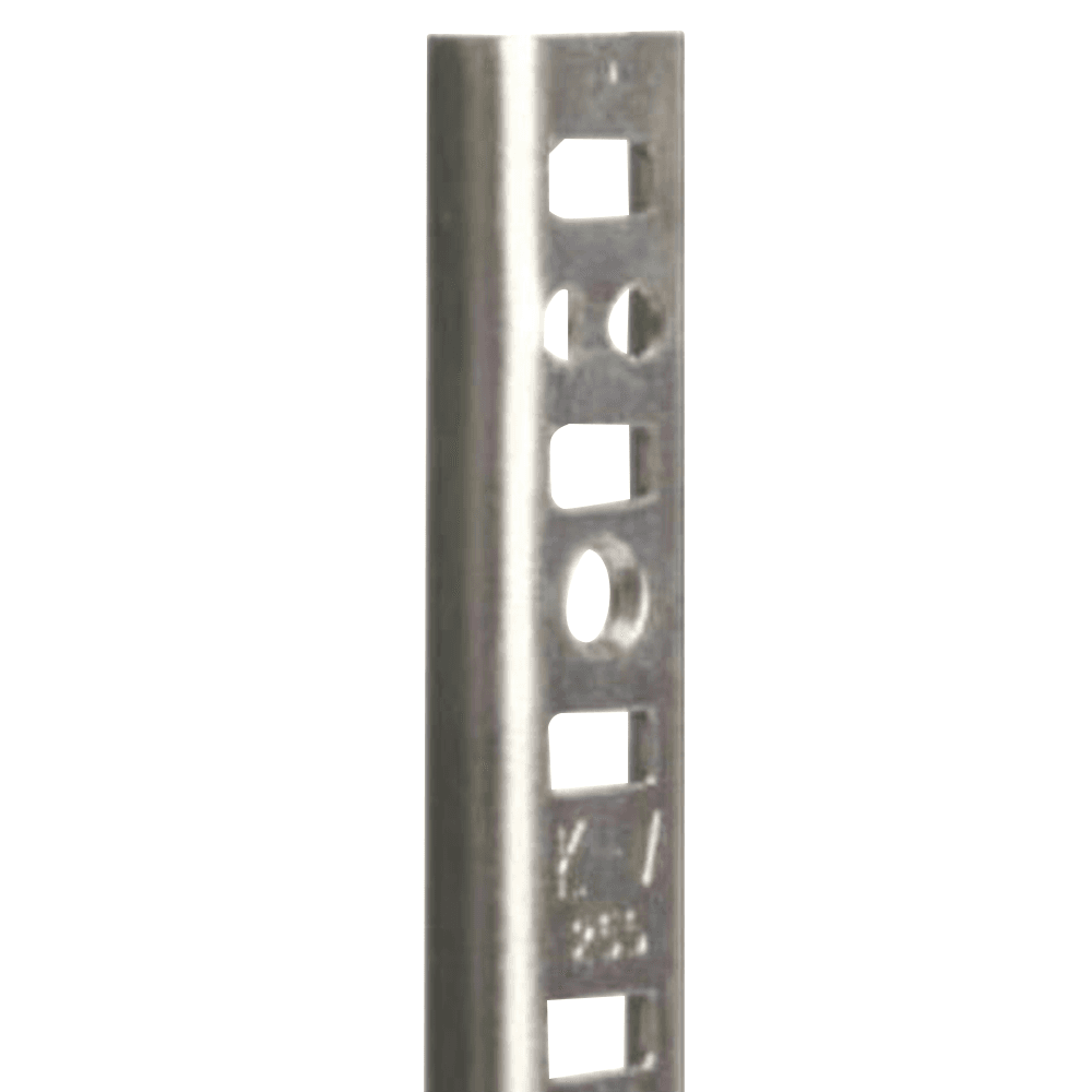 18" KV255 Heavy-Duty Aluminum Pilaster Standard, Natural Aluminum Finish 100/Box
