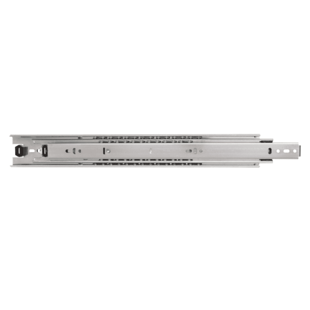 8815 Heavy-Duty Drawer Slide with 190lb Capacity, Overtravel Extension, Side-Mount, Zinc-Plated, 12