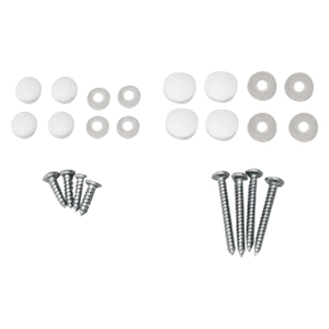 Closet-Pro HD Mounting Hardware Pack, Chrome