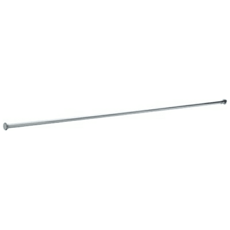 6' Shower Rod, Polished Chrome