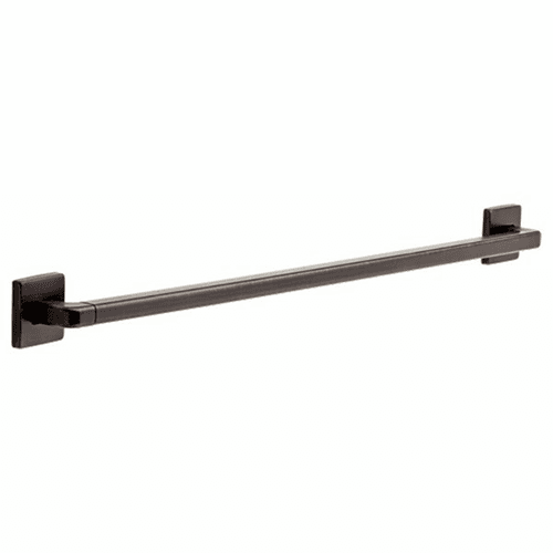 36" Angular Modern Decorative Grab Bar, Venetian Bronze