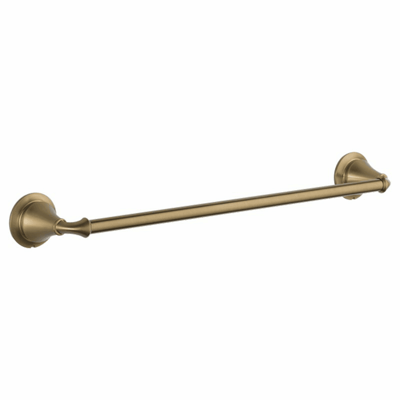 Linden 19-7/16" Towel Bar, Champagne Bronze