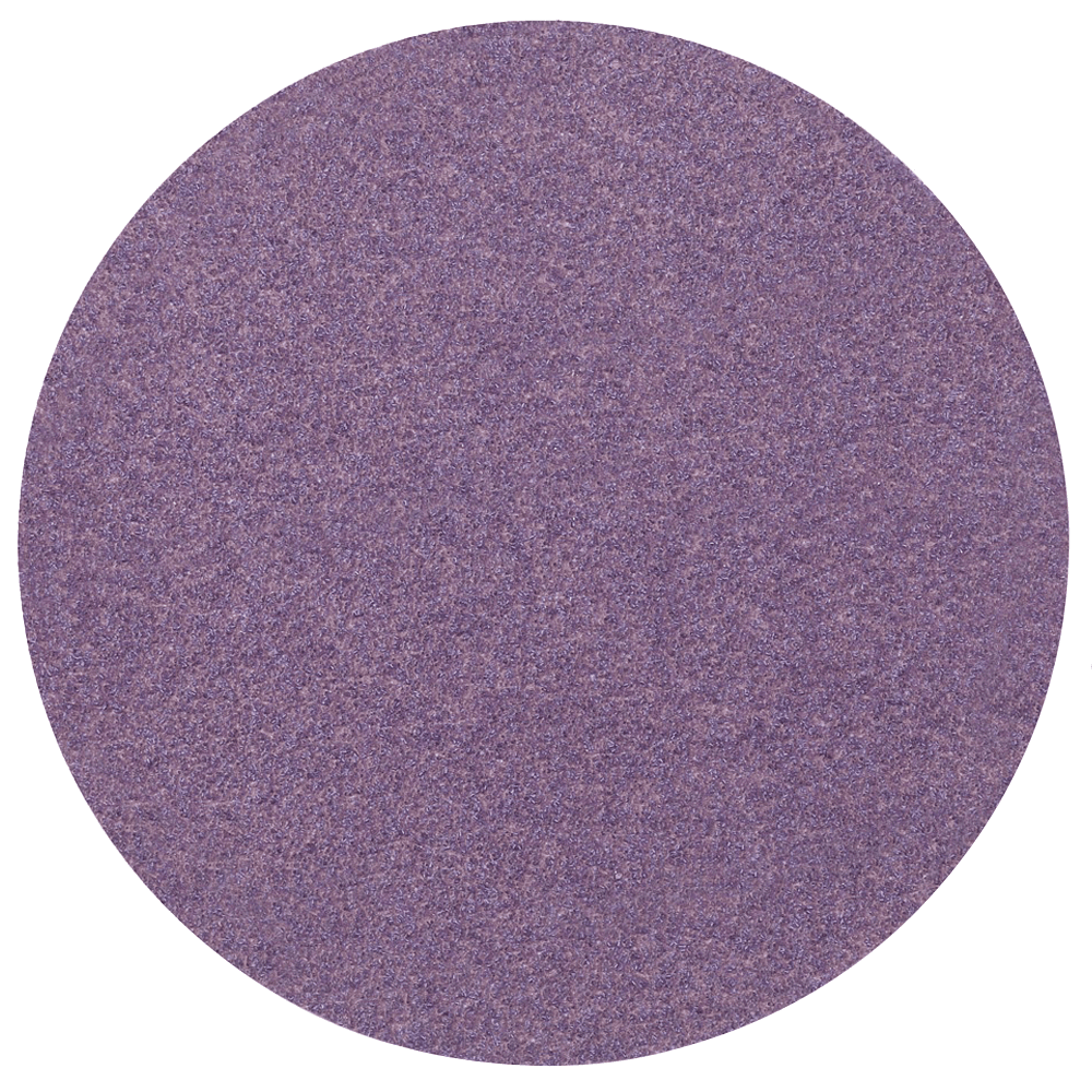 5" Cubitron II Stikit™ 732U 220 Grit No Holes Sanding Disc Linered with Tab, Ceramic on Paper