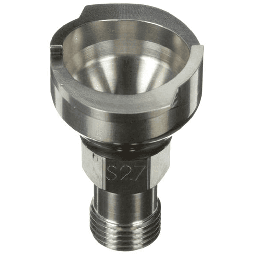 PPS™ 2.0 S27 Male Adapter, Stainless Steel 4/Case