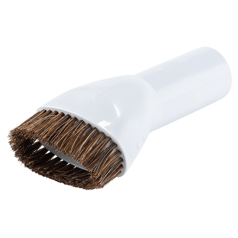 2‑3/8" Round Brush Attachment, White