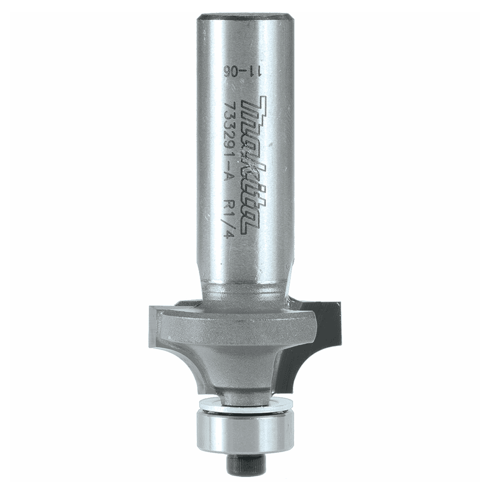 1" x 1/4" Radius Corner Round Router Bit, 2-Flute, 1/2" Shank