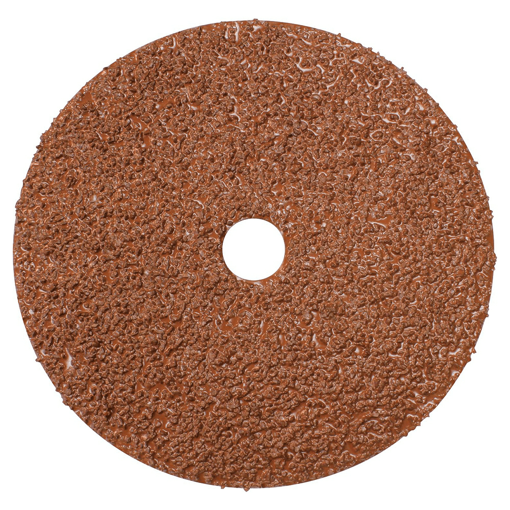 7" 16 Grit Abrasive Disc, Resin Fiber (5/Pack)