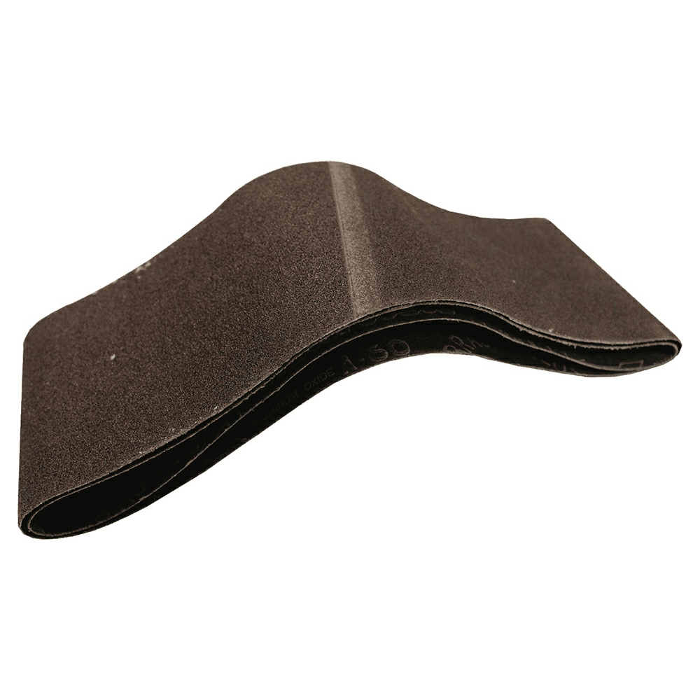 4" x 24" 60 Grit Abrasive Belt, Aluminum Oxide (2/Pack)