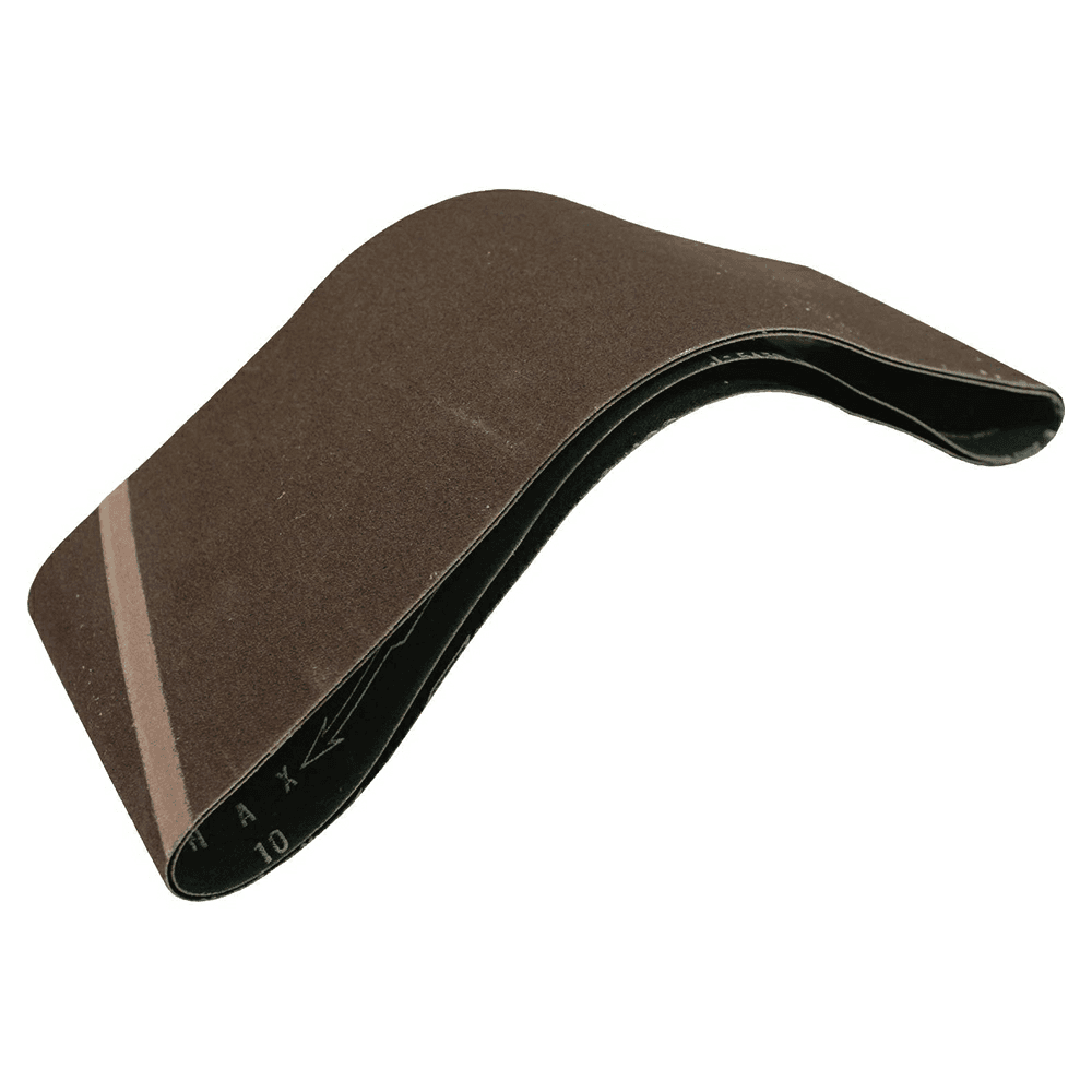 4" x 24" 120 Grit Abrasive Belt, Aluminum Oxide (2/Pack)
