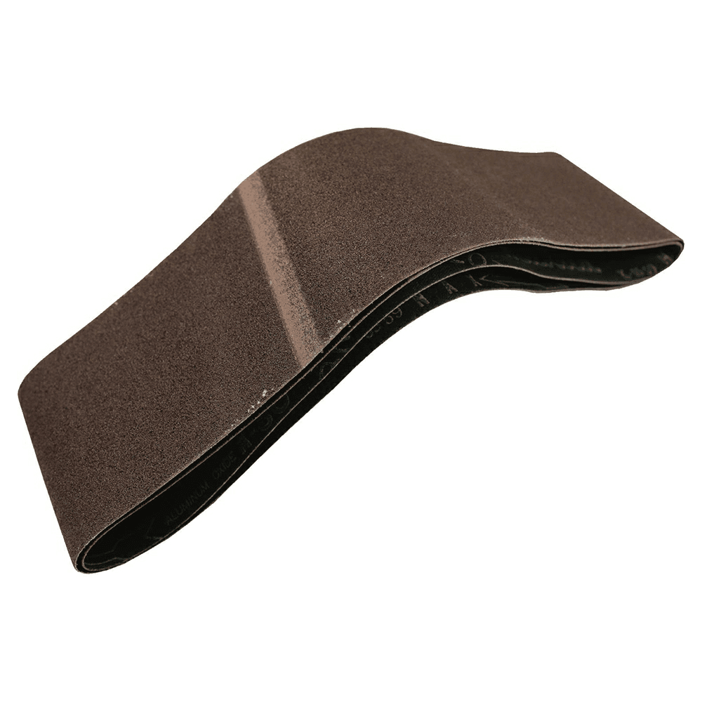 3" x 24" 80 Grit Abrasive Belt, Aluminum Oxide (2/Pack)