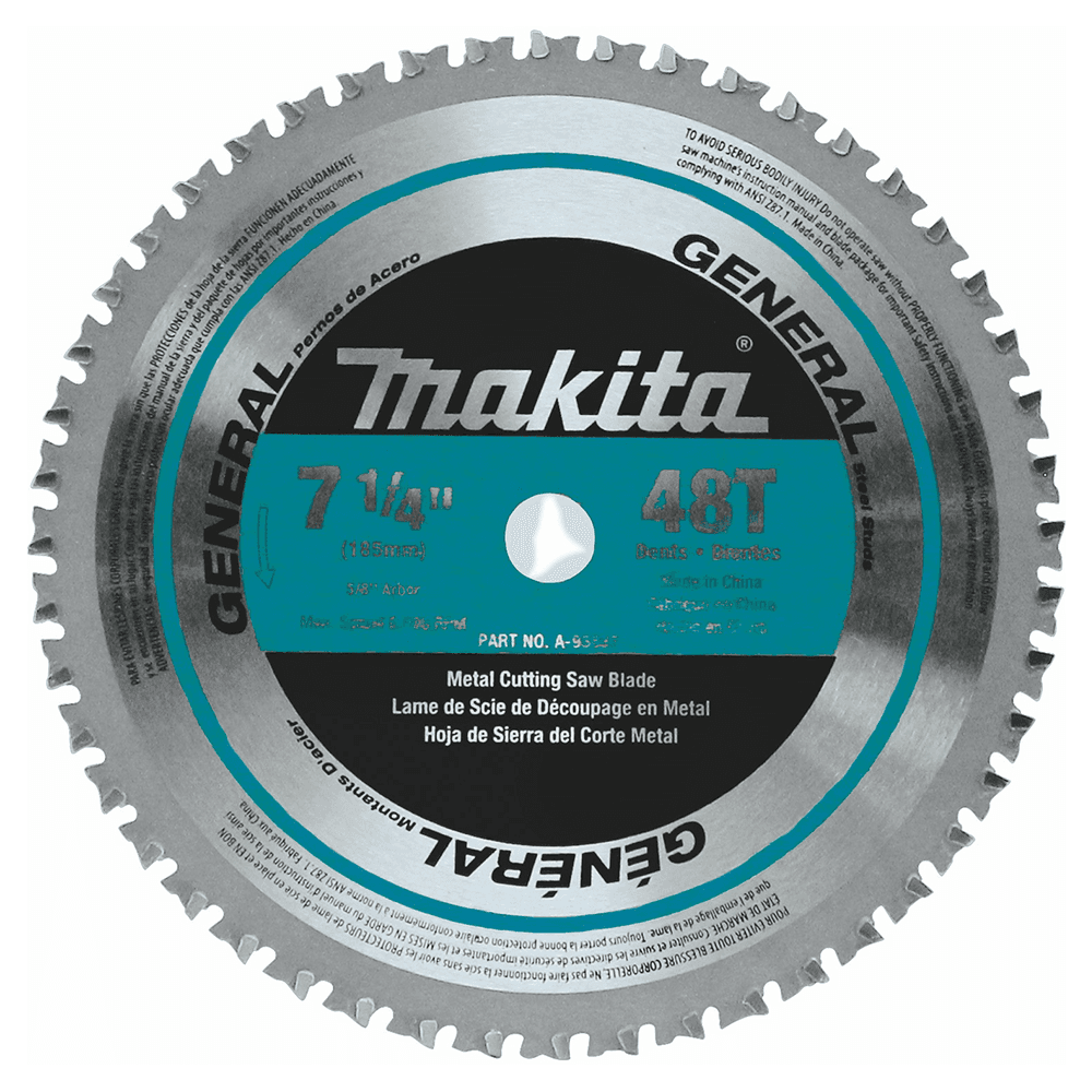 7-1/4" x 48 Teeth Cross-Cut Saw Blade