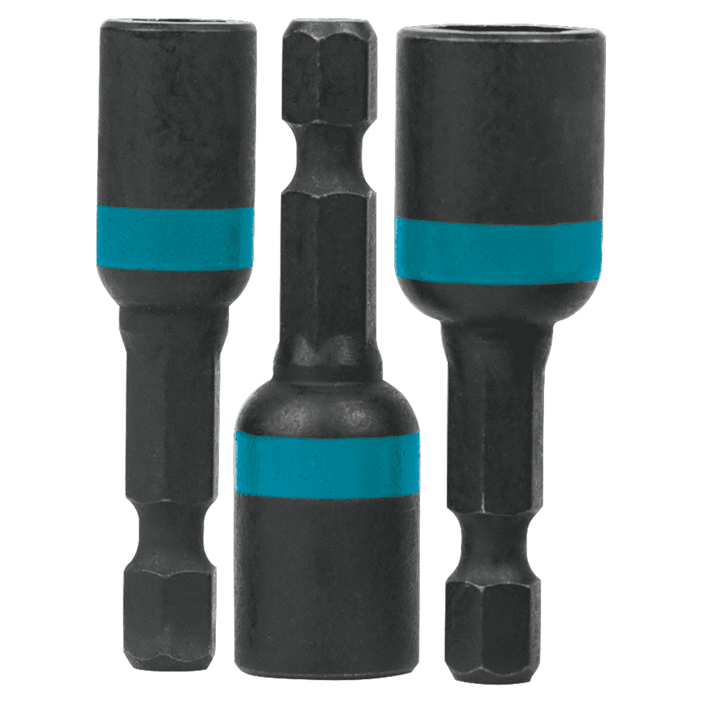 1-3/4" 3-Piece ImpactX Magnetic Nut Driver Set, 1/4" Shank