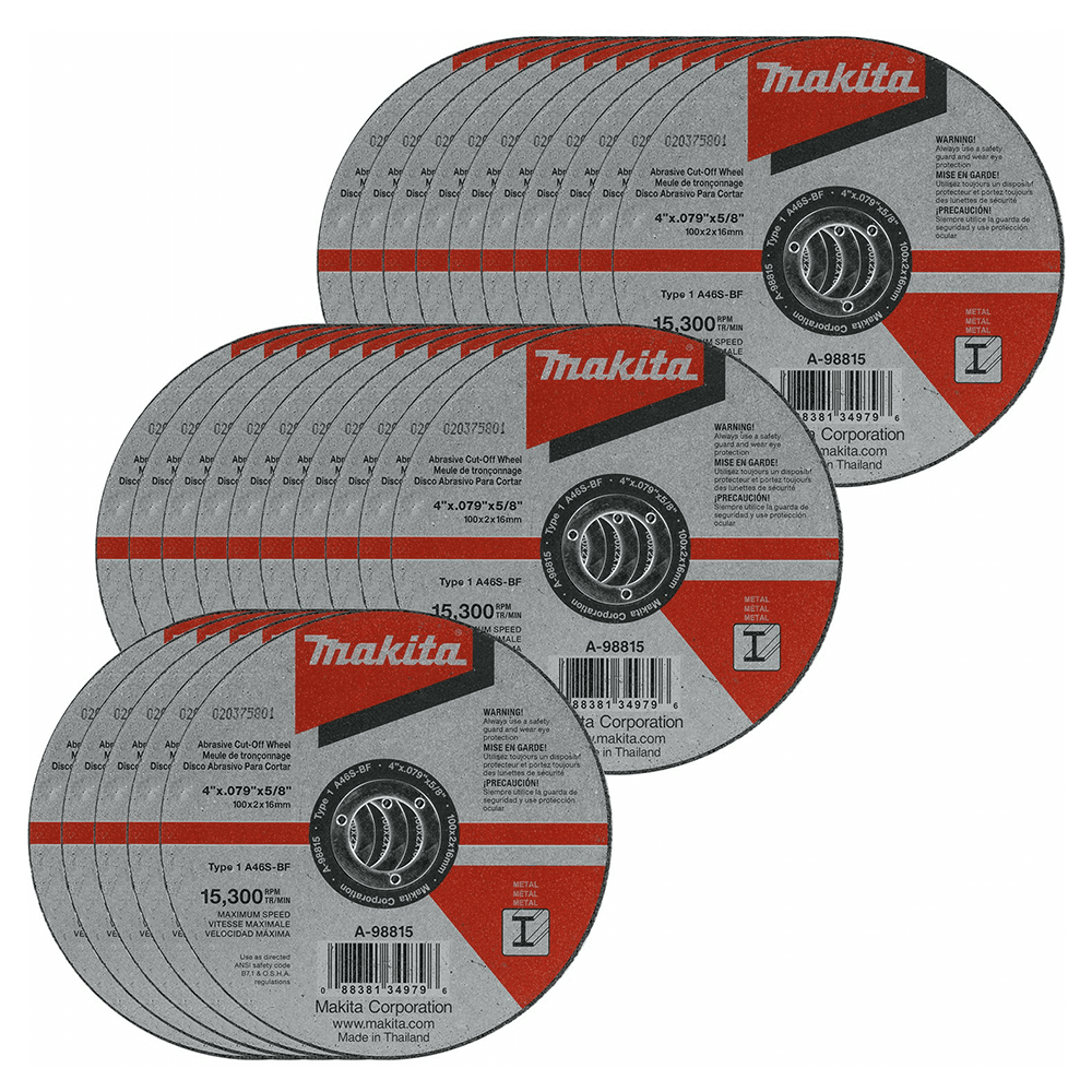 4" Cut-Off Wheel (25/Pack)