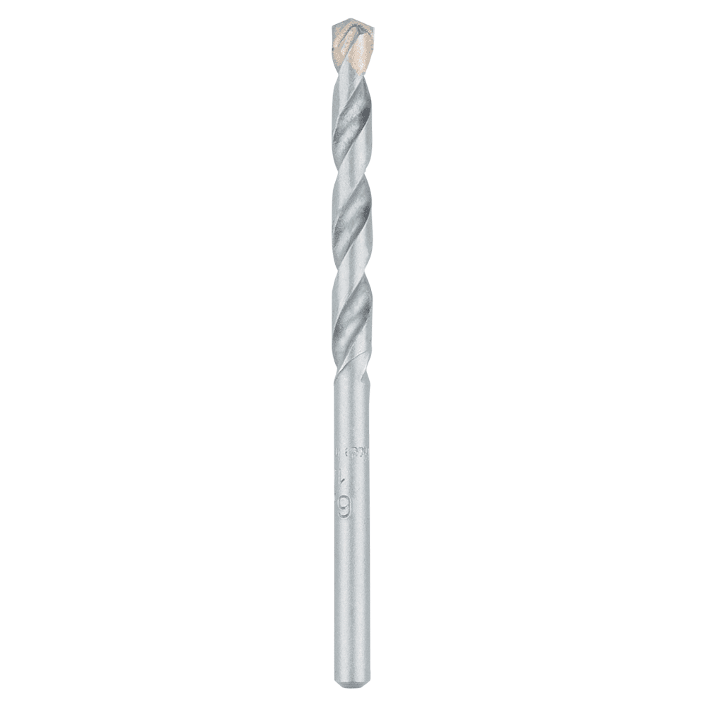 1/4" x 4" Carbide Tipped Percussion Masonry Hammer Drill Bit