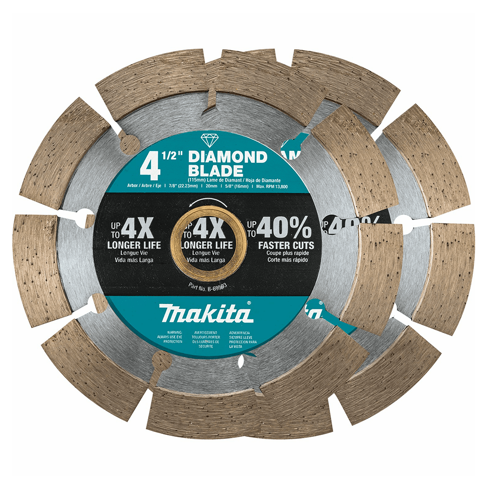 4‑1/2" Segmented General Purpose Diamond Blade (2/Pack)