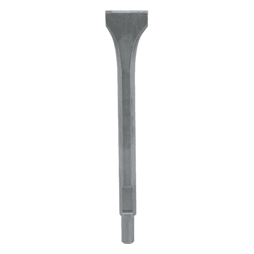 2" x 12" Scaling Chisel, Spline or 3/4" Hex - 21/32" Round