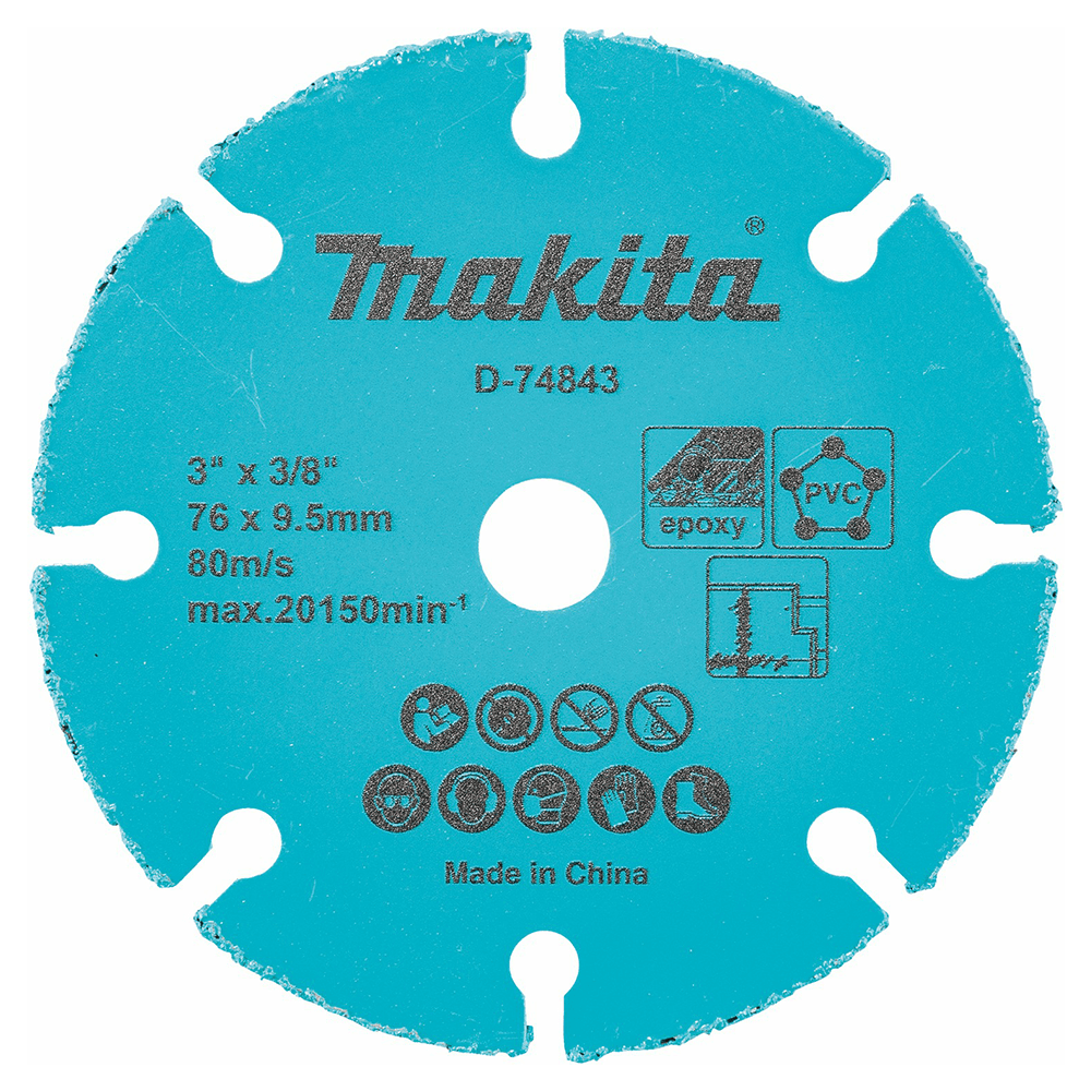 3" Carbide Grit Abrasive Multi-Material Cut-Off Wheel