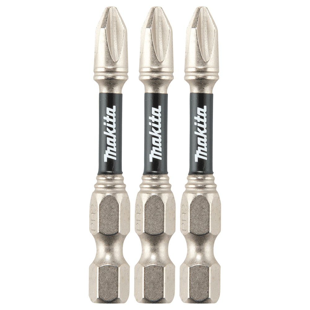 #2 x 2" Impact XPS Phillips Drive Power Bit, 1/4" Shank (3/Pack)