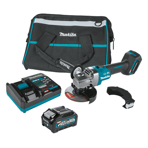 4-1/2" x 5" 40V max XGT Brushless Cordless Angle Grinder Kit with Electric Brake (4.0Ah)