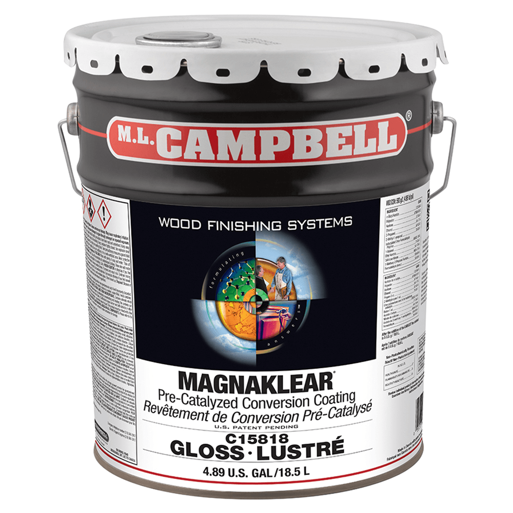 MagnaKlear® Pre-Catalyzed Clear Conversion Coating, Gloss, 5 Gallon Pail