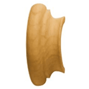 2.69" x 1.13" Split Cap, Oak