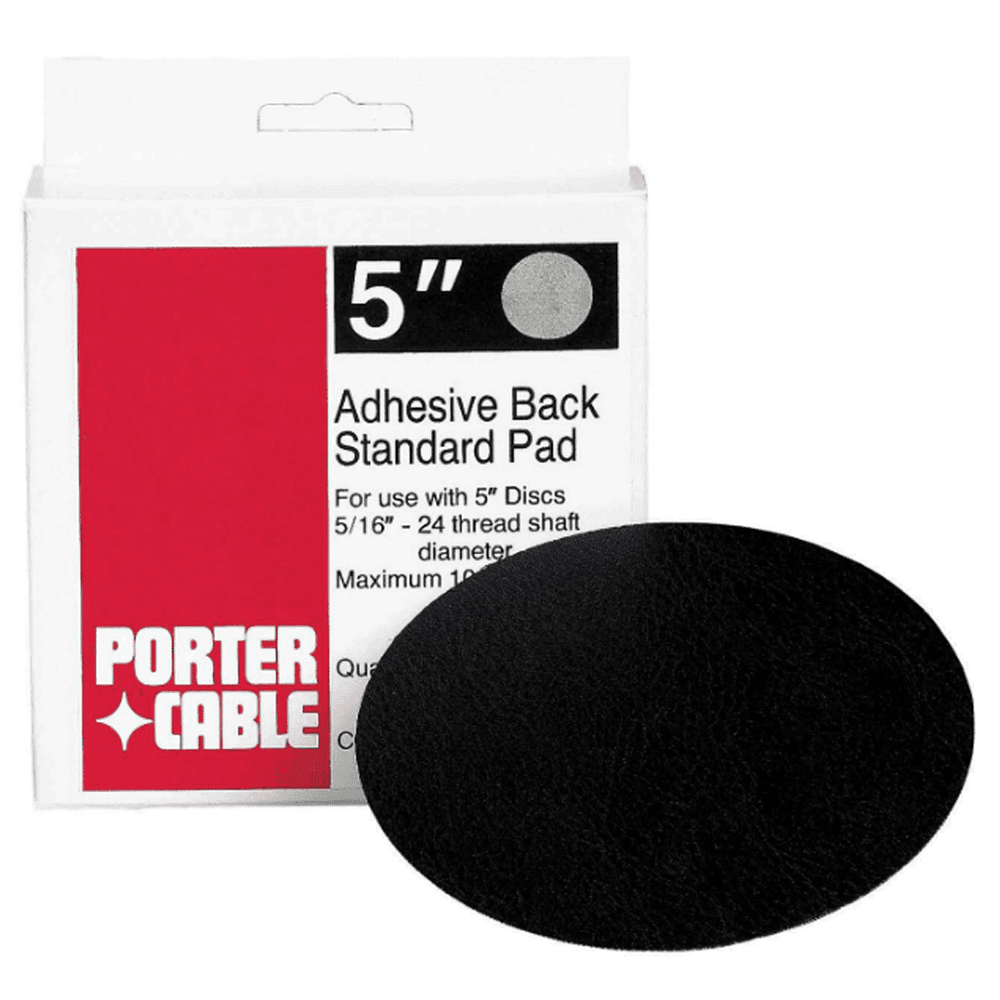5" Standard Pad Backing Pad, No Holes